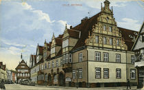 Celle, Rathaus / Postkarte by klassik art