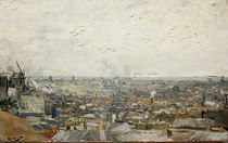 V.van Gogh, Blick auf Paris vom Montm. von klassik art