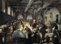 Tintoretto, Hochzeit zu Kana by klassik art