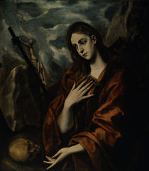 El Greco, Buessende Maria Magdalena by klassik art