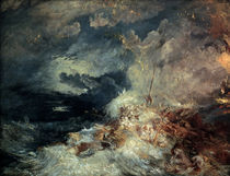 William Turner, Feuer auf See by klassik art
