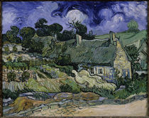V.v.Gogh, Haeuser in Auvers by klassik art