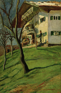 A.Macke, Unser Haeuschen in Tegernsee by klassik art