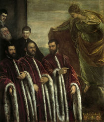 Tintoretto, Schatzmeister u.Hl.Justina von klassik art