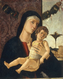 Bellini oder Bastiani, Maria mit Kind by klassik art