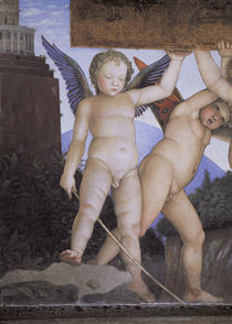 A.Mantegna, Camera degli Sposi, Putti by klassik art