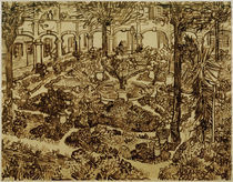 v.Gogh, Garten des Hospitals von klassik art