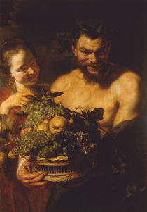 P.P.Rubens, Nymphe und Satyr von klassik art