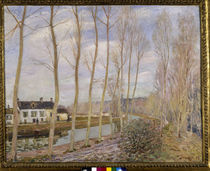A.Sisley, Le canal du Loing von klassik art