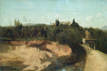 Camille Corot, Landschaft in Italien von klassik art