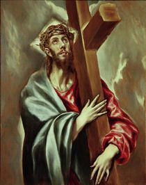 El Greco, Kreuztragender Christus by klassik art