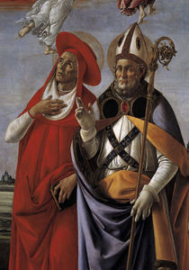 S.Botticelli, Hieronymus u.Eligius by klassik art