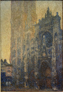 Claude Monet, Kathedrale von Rouen von klassik art