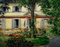 E.Manet, Landhaus in Rueil von klassik art
