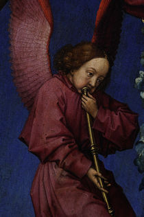 R.v.d.Weyden, Juengstes Gericht, Engel by klassik art