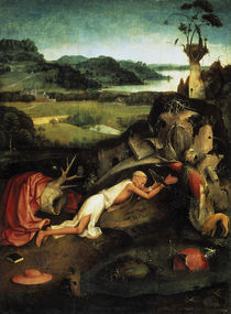 H.Bosch, Hl.Hieronymus im Gebet by klassik art