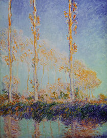 C.Monet, Die drei Pappeln by klassik art