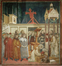 Giotto, Weihnachtsfeier von Greccio by klassik art