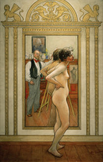 C.Larsson, Vor dem Spiegel by klassik art