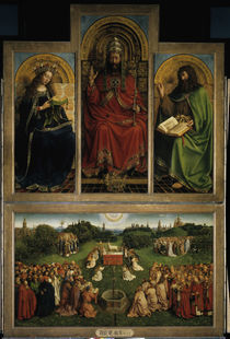 Deesis / Jan van Eyck, Genter Altar 1432 von klassik art