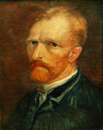van Gogh, Selbstbildnis, um 1884/85 by klassik art