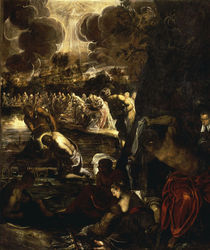 Tintoretto, Taufe Christi von klassik art