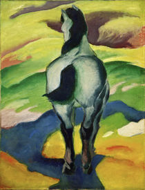 Franz Marc, Blaues Pferd II by klassik art