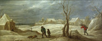 David Teniers d.J., Winterlandschaft by klassik art