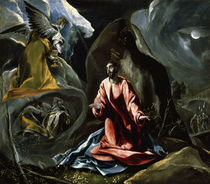 El Greco, Christus am Oelberg von klassik art