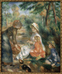A.Renoir, Apfelverkaeuferin by klassik art