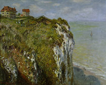 C.Monet, Steilkueste bei Dieppe von klassik art