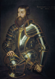 Ferdinand I. im Harnisch / n. Tizian von klassik art