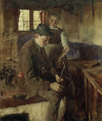 W.Leibl, In der Kueche I by klassik art