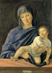 Giovanni Bellini, Maria mit Kind /Bergam von klassik art