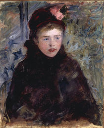 M.Cassatt, Junge Frau mit Toque by klassik art