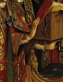 Pult / Jan v.Eyck, Genter Altar (Detail) by klassik art