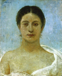 Max Klinger, Bianca /Portrait/ 1890 by klassik art