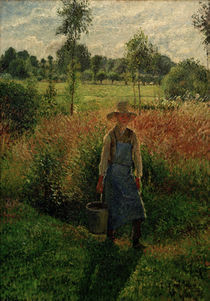 C.Pissarro, Der Gaertner,Nachmittagssonne von klassik art