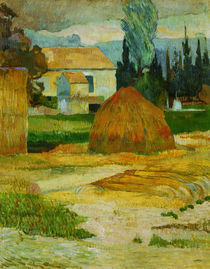 P.Gauguin, Bauernhaus in Arles by klassik art