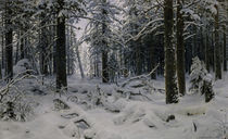 I.I.Schischkin, Winter von klassik art