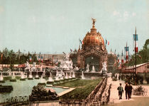 Paris, Weltausstellung 1889 / Photochrom von klassik art