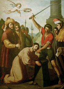 F.de Zurbaran, Martyrium des hl.Jakobus by klassik art