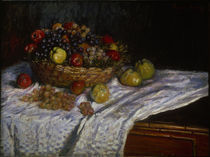 C.Monet, Stillleben mit Trauben u.Aepfeln by klassik art