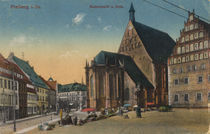 Freiberg, Dom und Museum / Fotopostkarte von klassik art