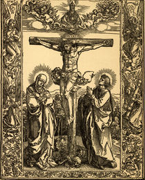Albrecht Duerer, Christus am Kreuz von klassik art