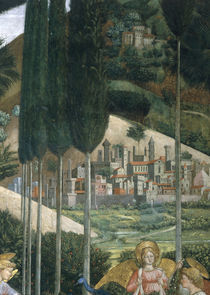 B.Gozzoli, Landschaft / Capp. dei Magi by klassik art