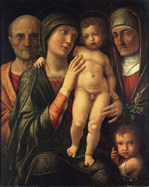 Andrea Mantegna, Heilige Familie by klassik art