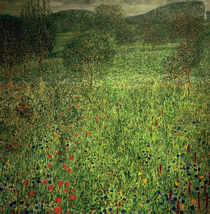 Gustav Klimt, Gartenlandschaft by klassik art