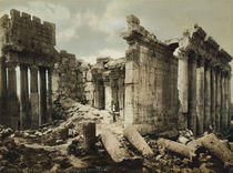 Baalbek, Bacchustempel / Photochrom by klassik art