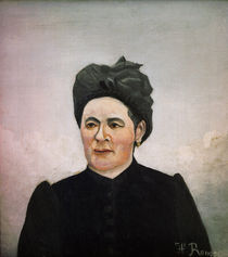 H.Rousseau, Portraet einer Frau by klassik art